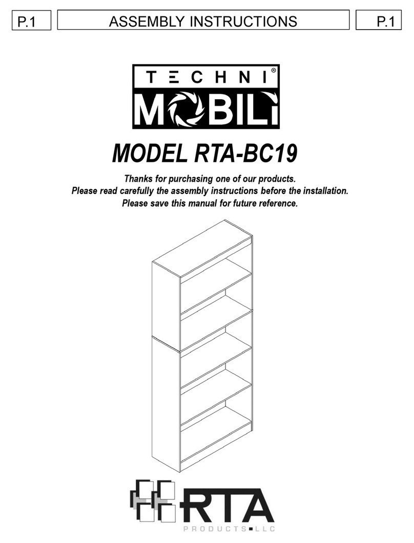 RTA Techni Mobili RTA-BC19 User manual RTA Techni Mobili RTA-BC19 User manual