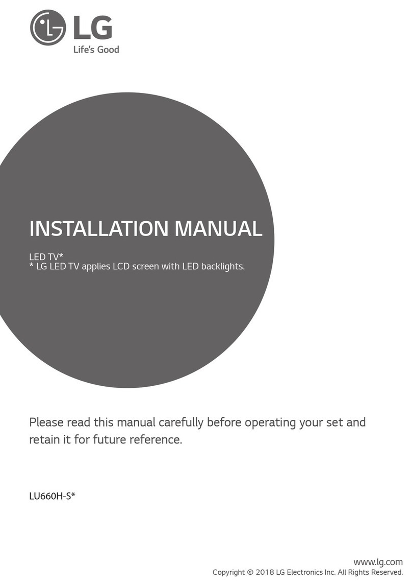 LG LU660H-S Series User manual