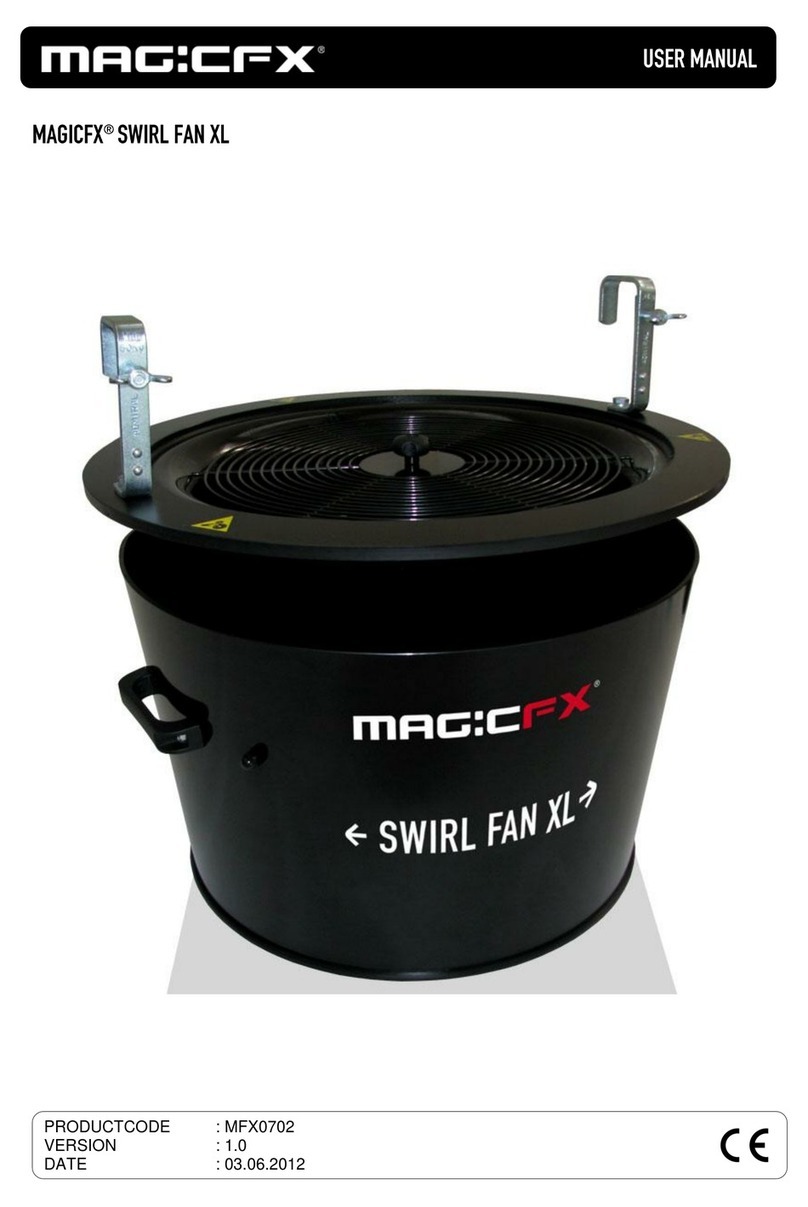 Magicfx Swirl Fan XL User manual