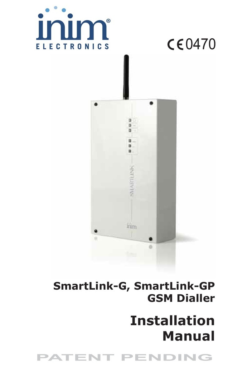 INIM Electronics SmartLink-G User manual