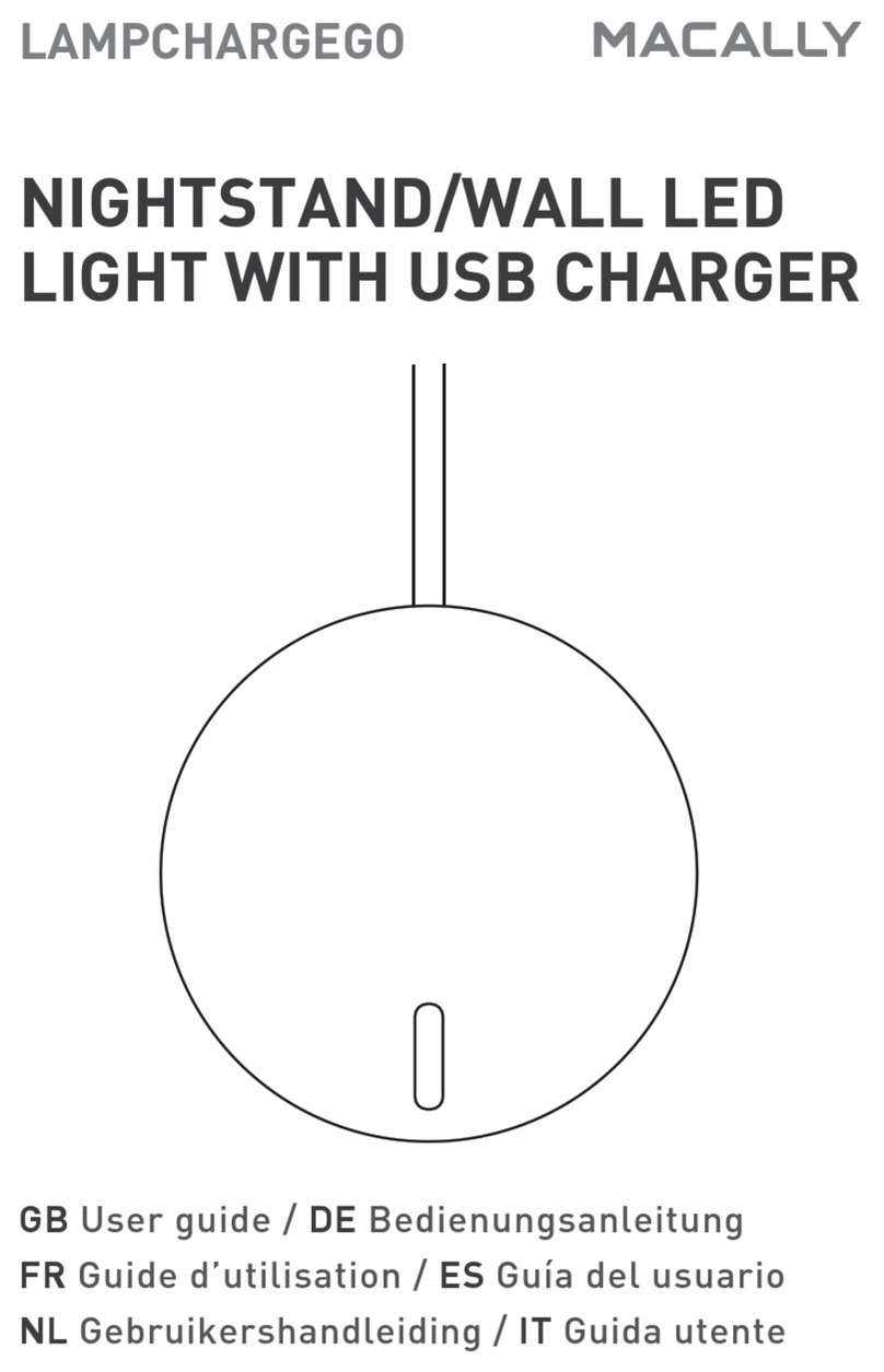 Macally LAMPCHARGEGO user guide