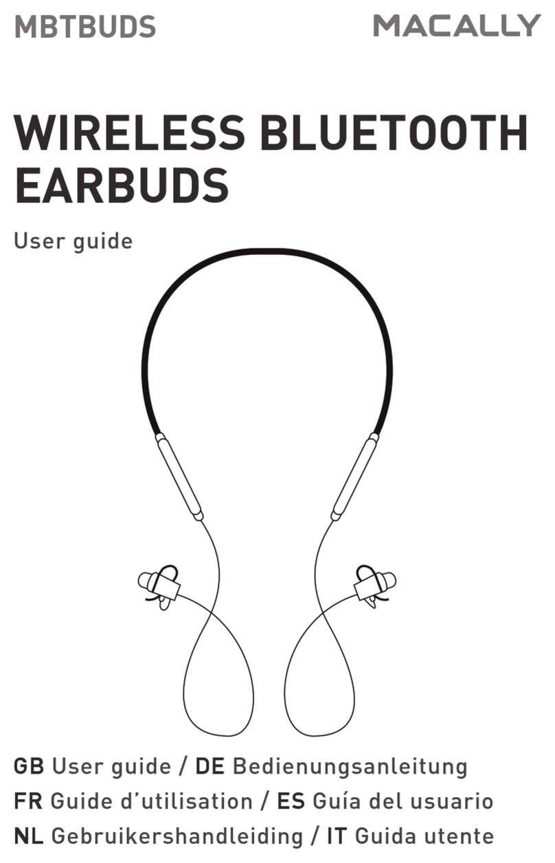 Macally MBTBUDS user guide