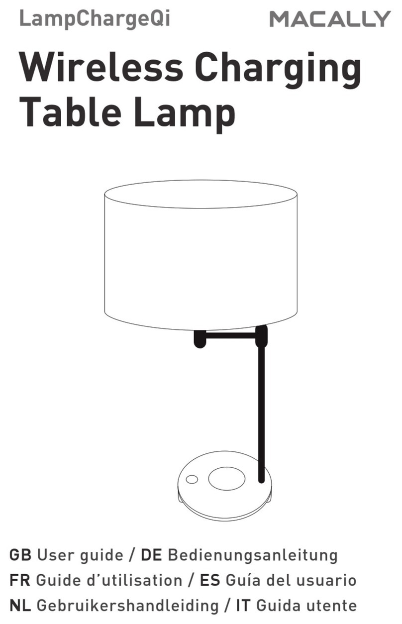 Macally LampChargeQi User manual