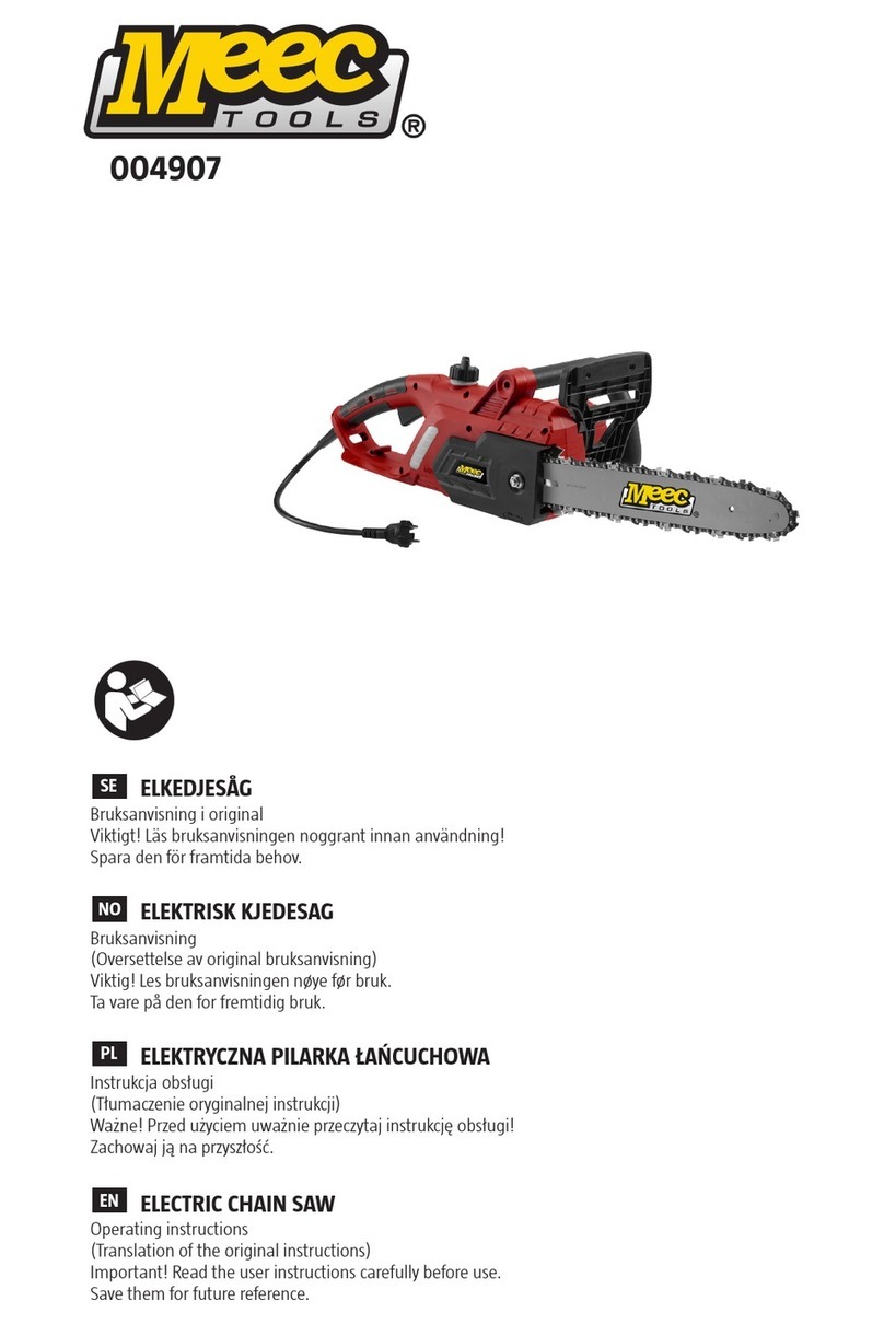 Meec tools 004907 operating instructions