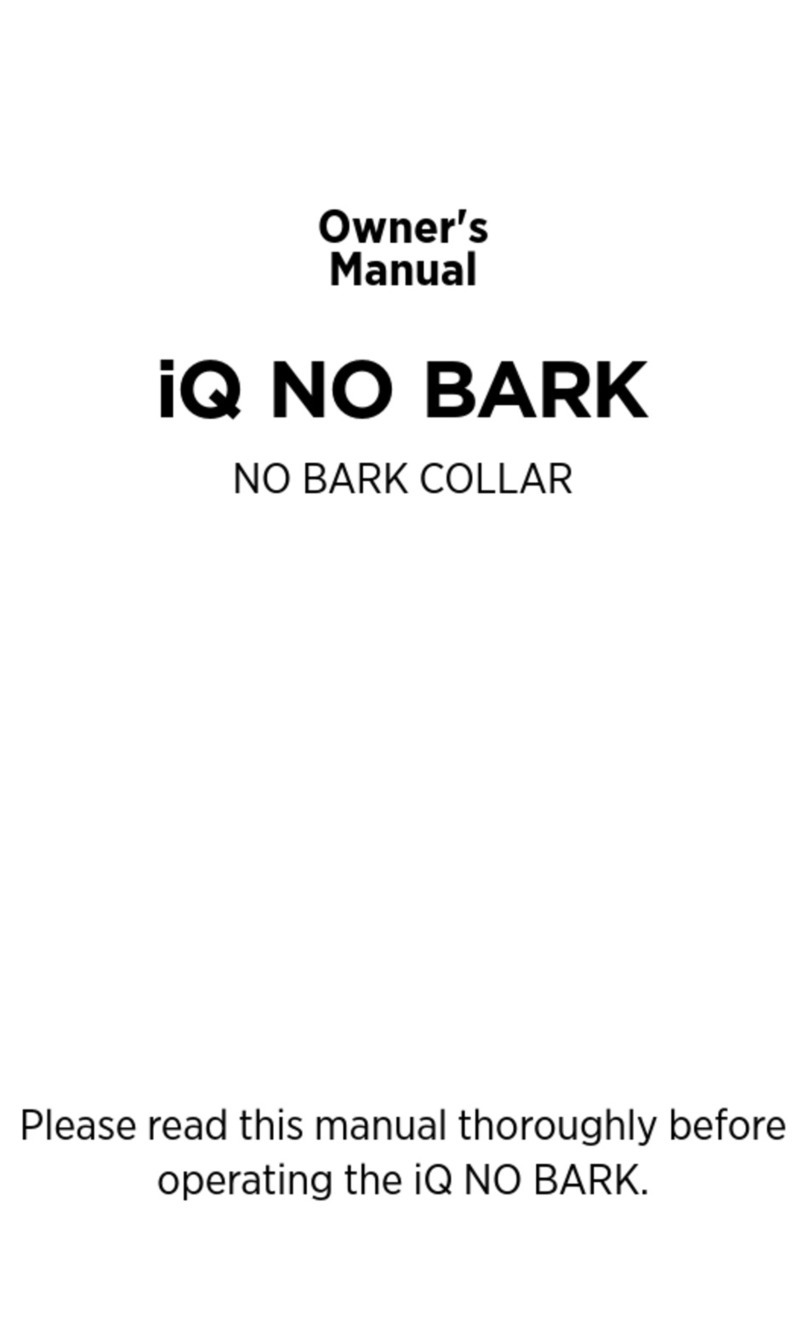 Dogtra iQ NO BARK owner's manual