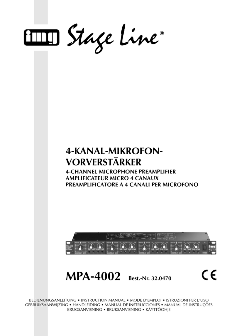Stageline MPA-4002 User manual