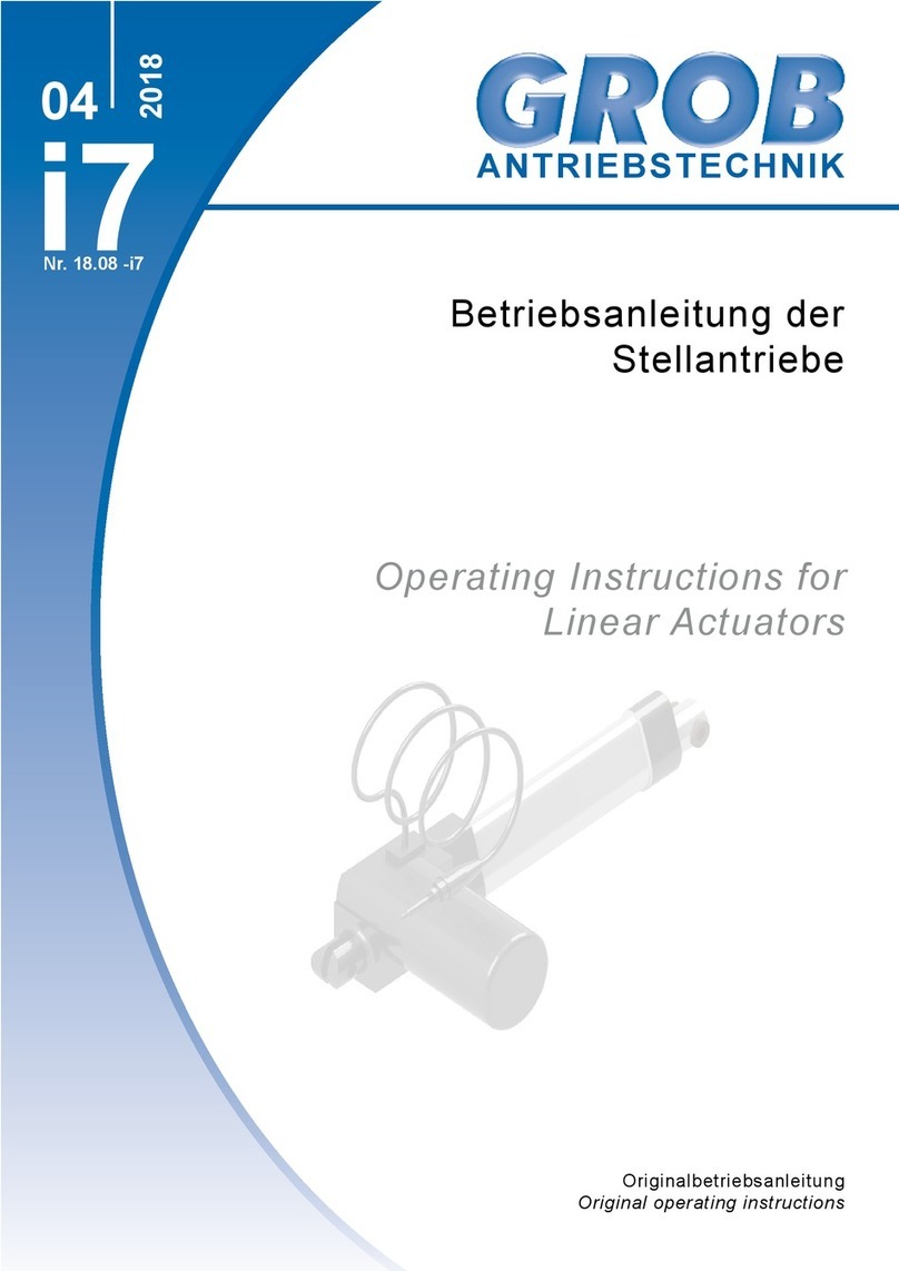 Grob JC60DN Series operating instructions