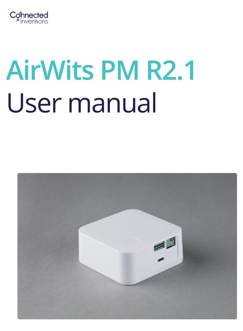 Connected Inventions AirWits PM R2.1 user manual Connected Inventions AirWits PM R2.1 user manual