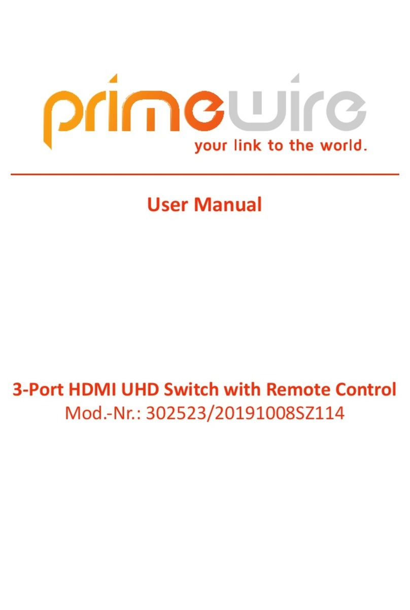 Primewire 302523/20191008SZ114 user manual