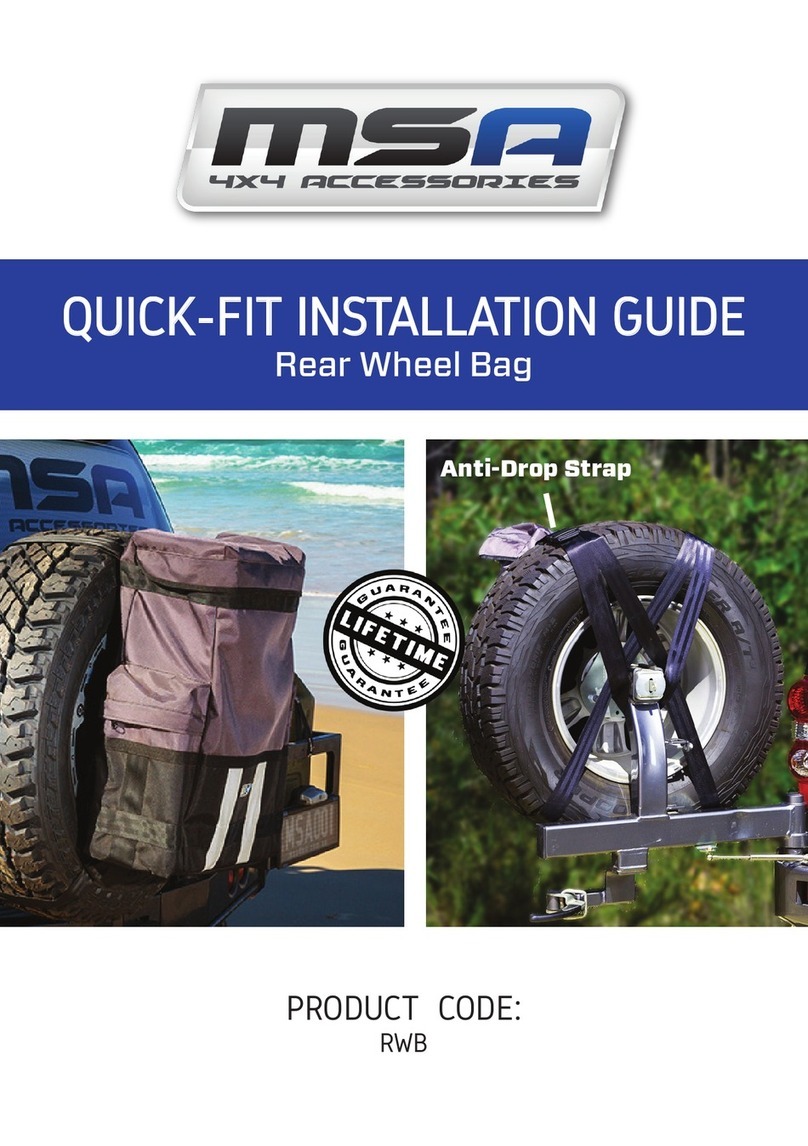 MSA RWB QUICK-FIT INSTALLATION GUIDE