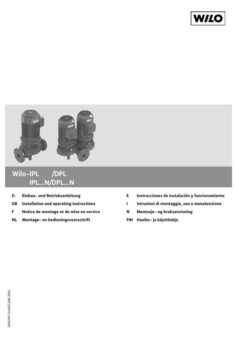 Wilo IPL Series User manual