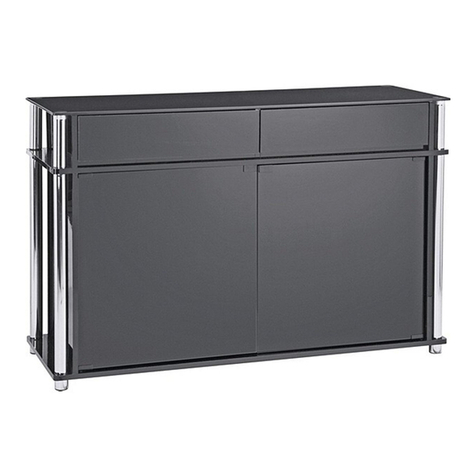 hygena Matrix Large Sideboard Assembly instructions