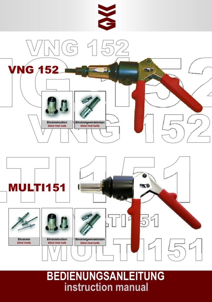 VVG VNG 152 instruction manual