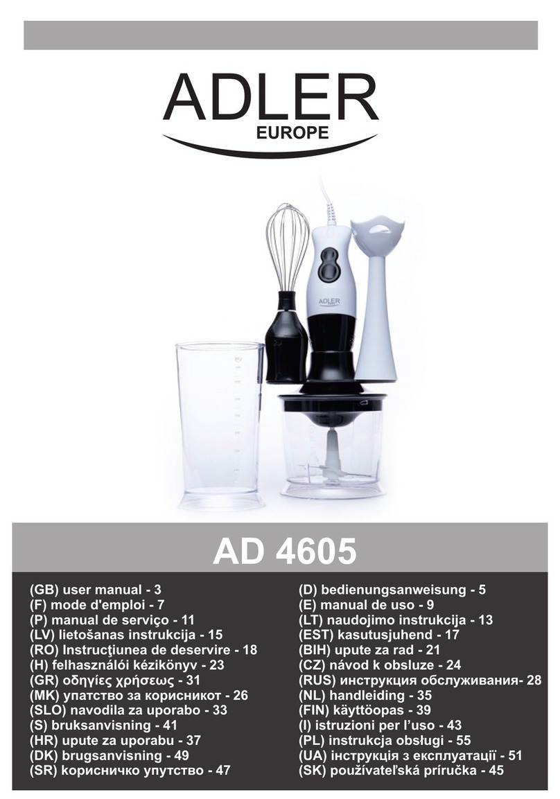 Adler AD 4605 user manual