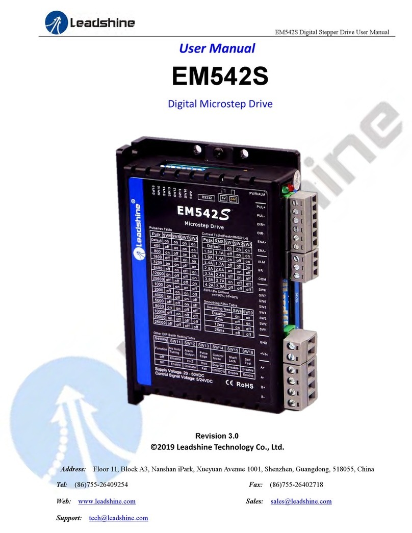 Leadshine EM542S User manual
