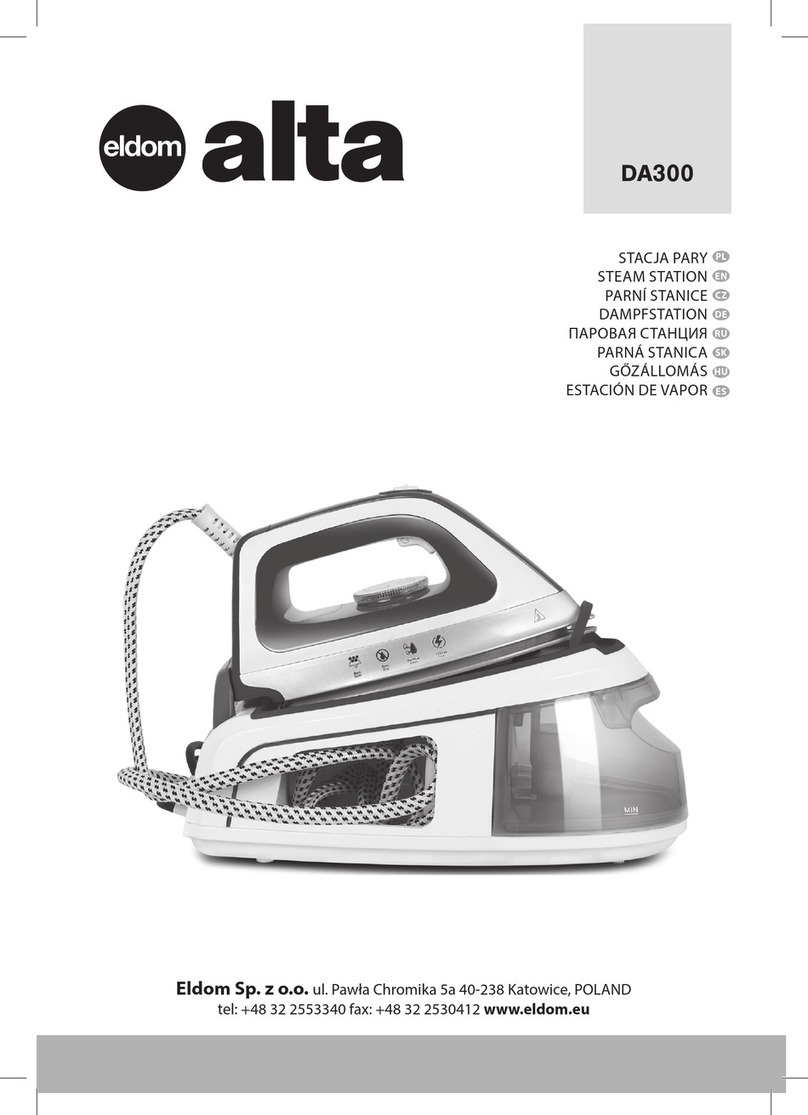 Eldom Alta User manual Eldom Alta User manual