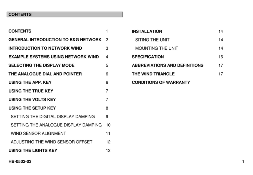 B&G Network Series User manual B&G Network Series User manual