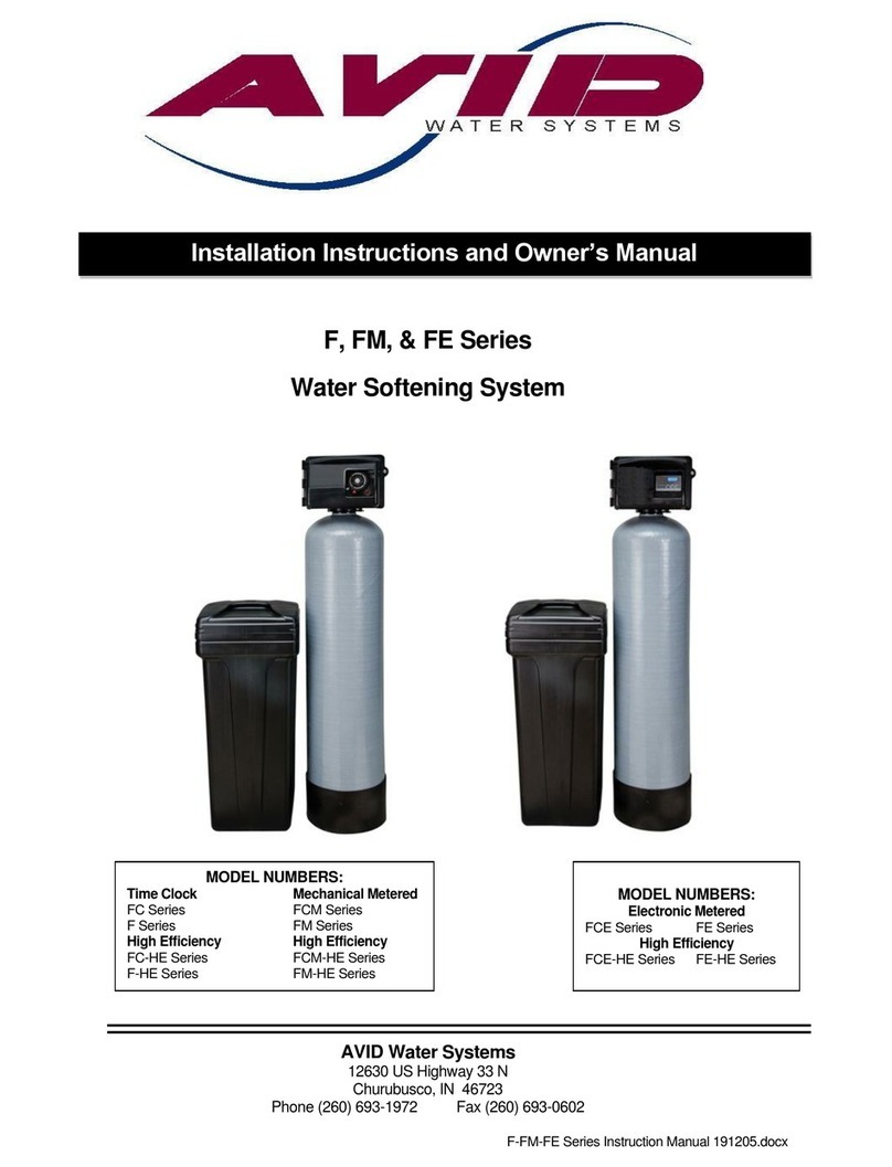 Avid Technology F Series Installation instructions and owner's manual