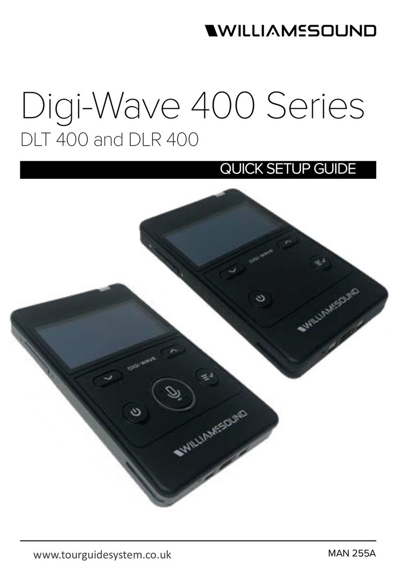 Williams Sound Digi-Wave 400 Series User manual