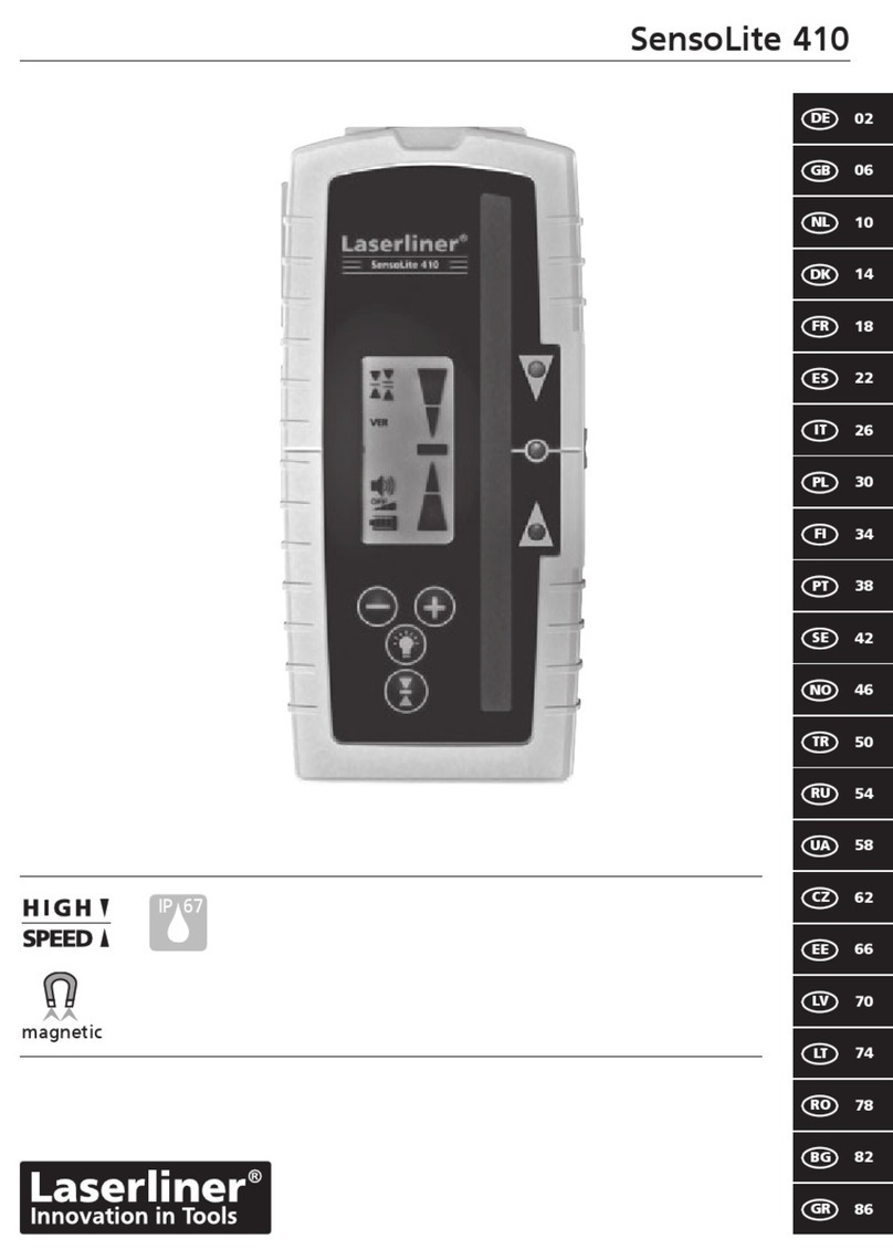 LaserLiner SensoLite 410 User manual LaserLiner SensoLite 410 User manual