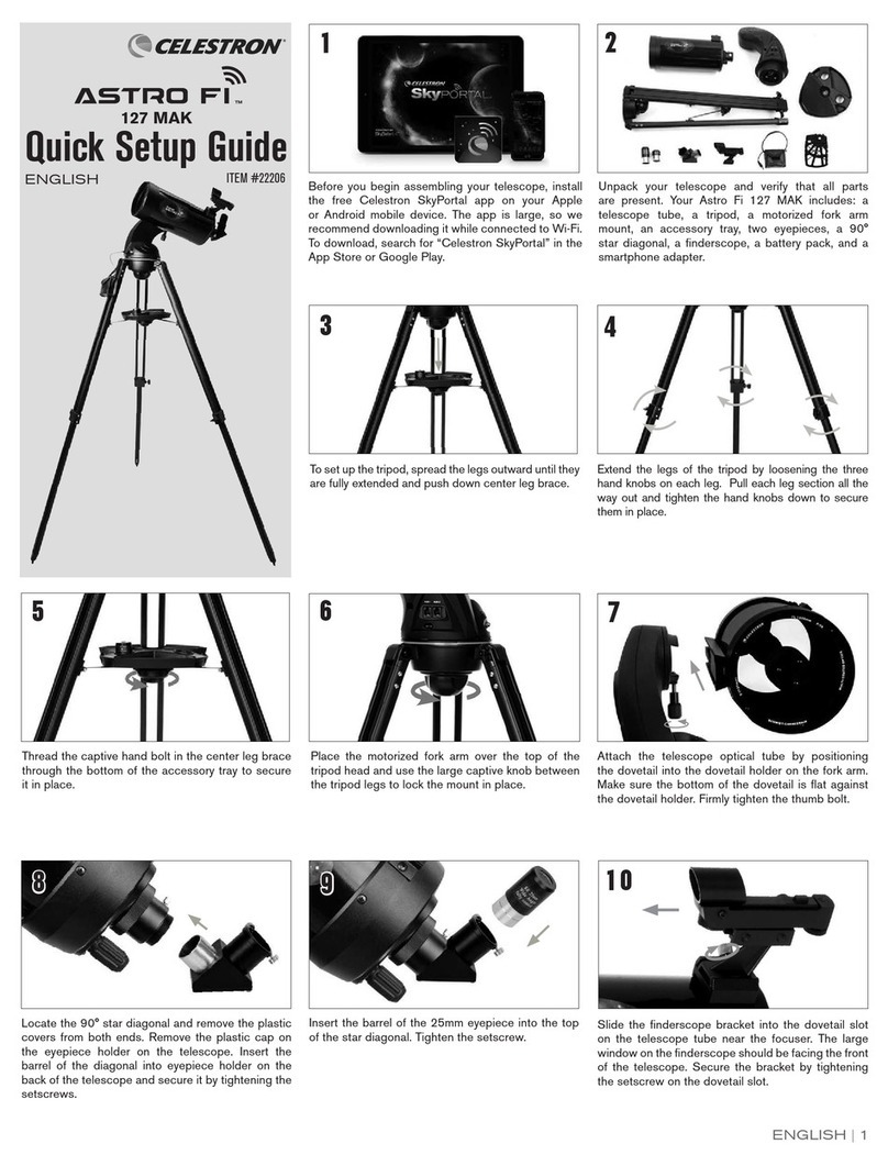 Celestron ASTRO FI 127 MAK User manual