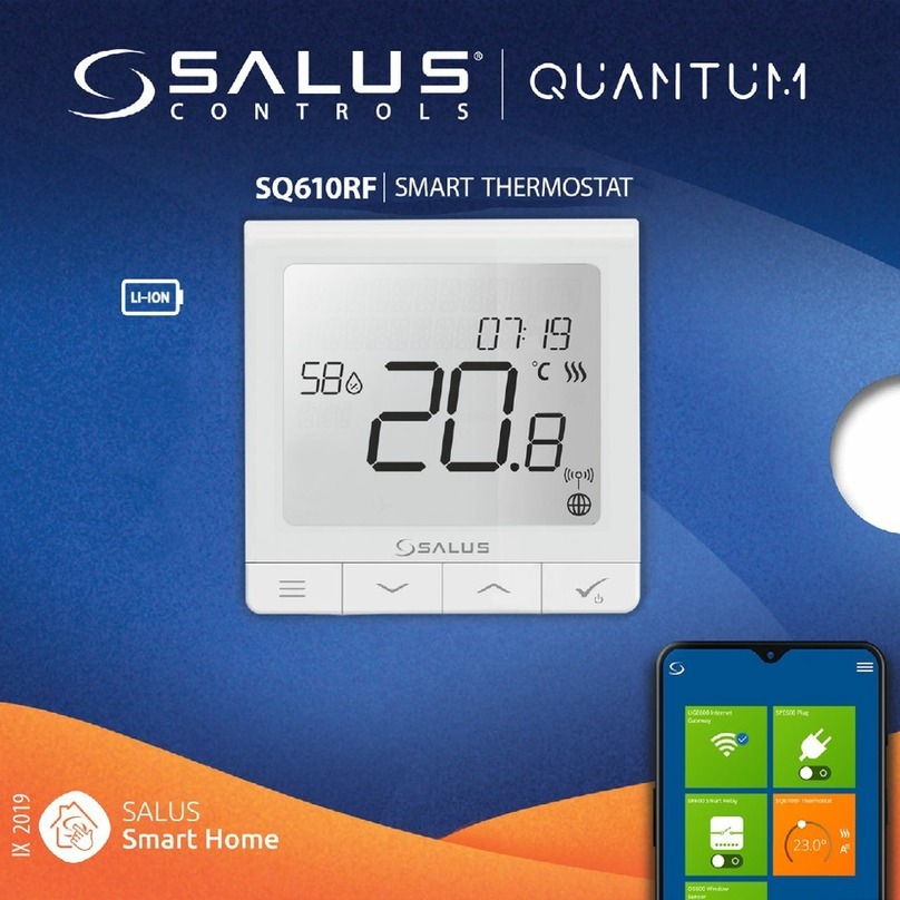 Salus QUANTUM SQ610RF manual