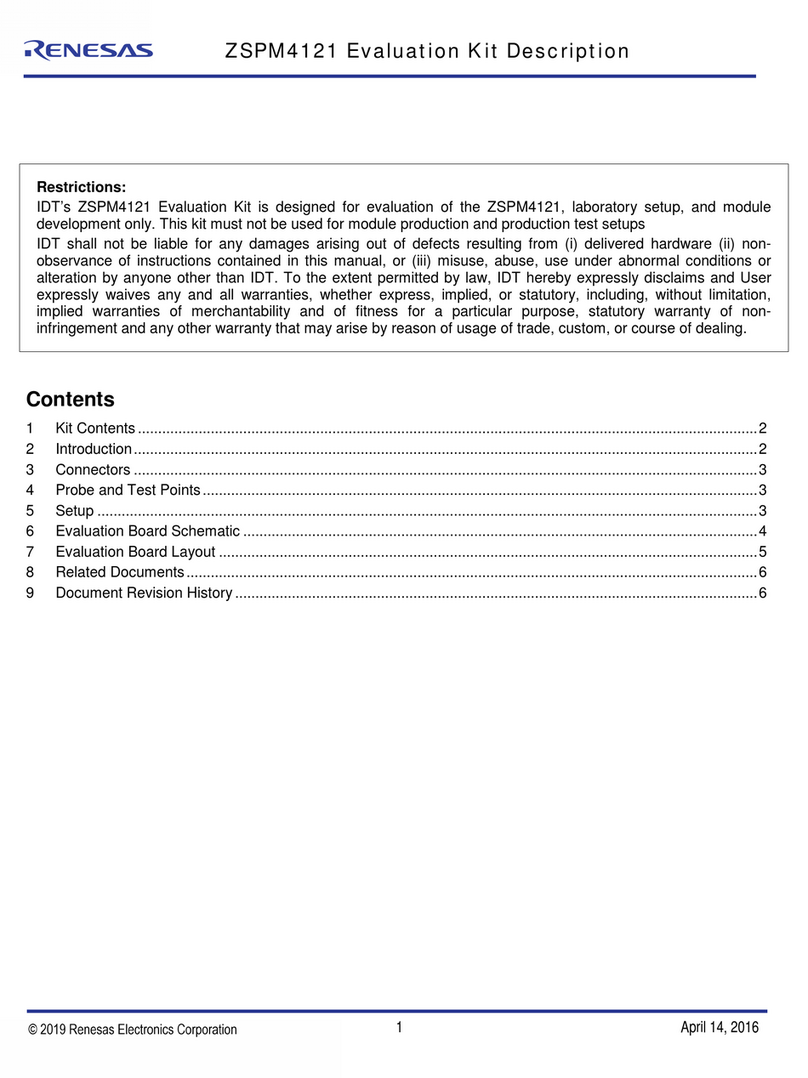 Renesas ZSPM4121 Description