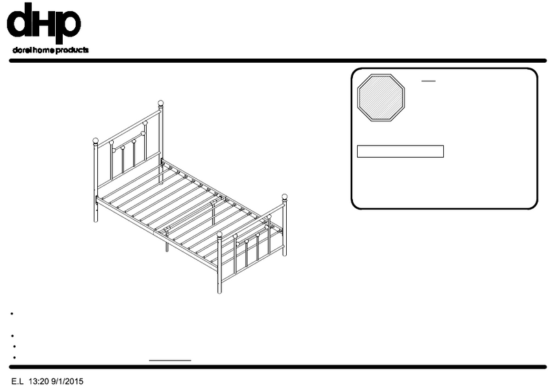 DHP Manila 3236098 manual