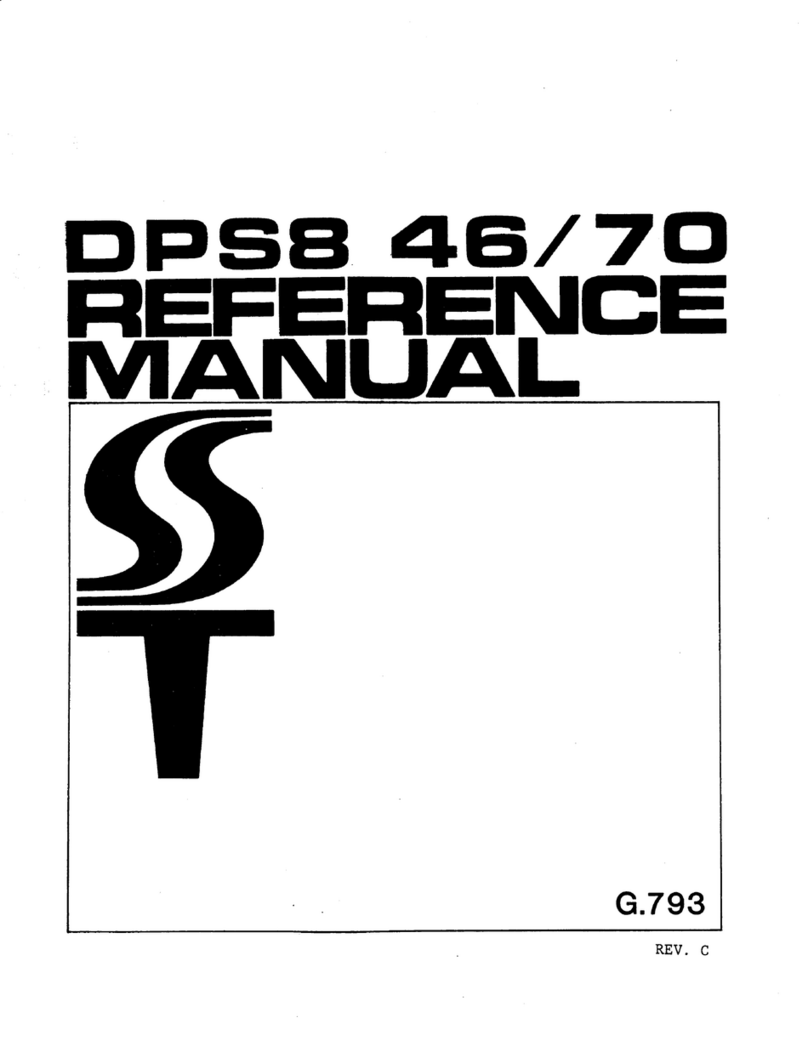 Honeywell DPS8/70 Reference manual