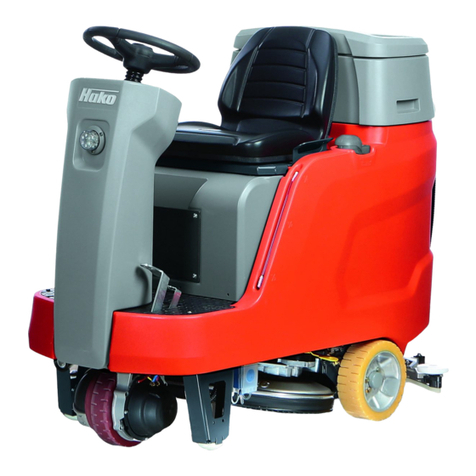 HAKO Scrubmaster B75R quick start guide