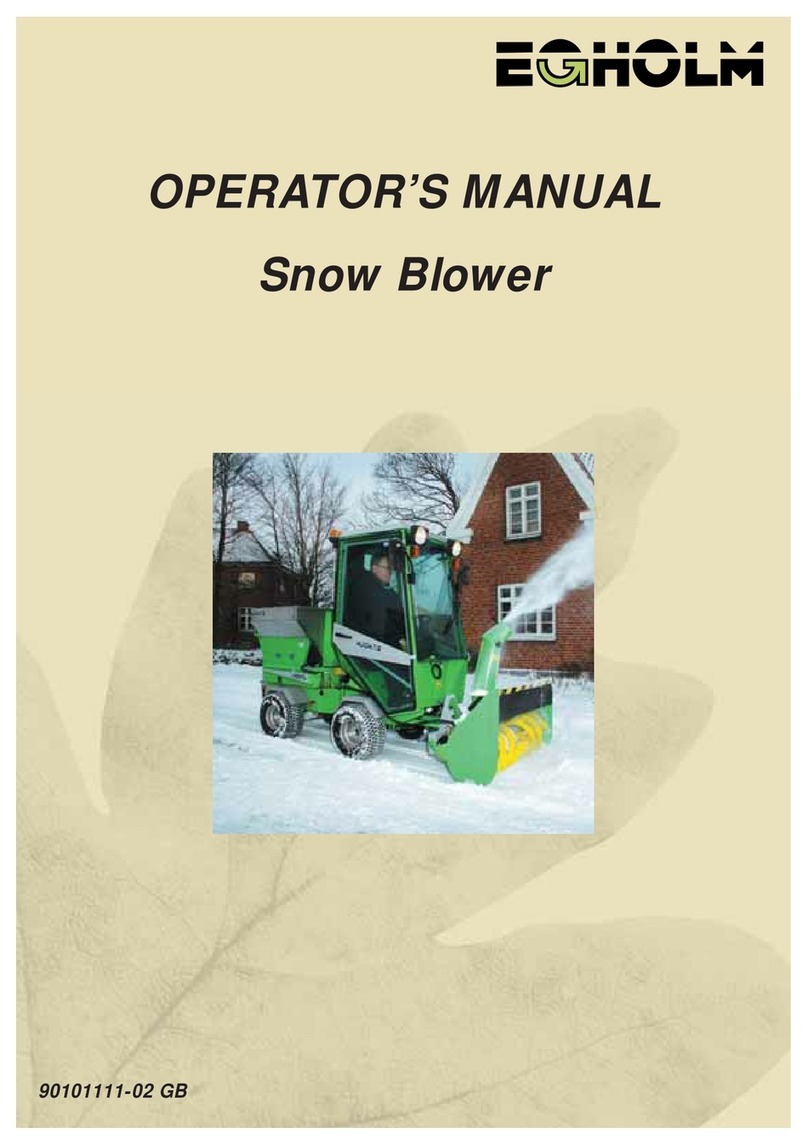 Egholm 2100 User manual