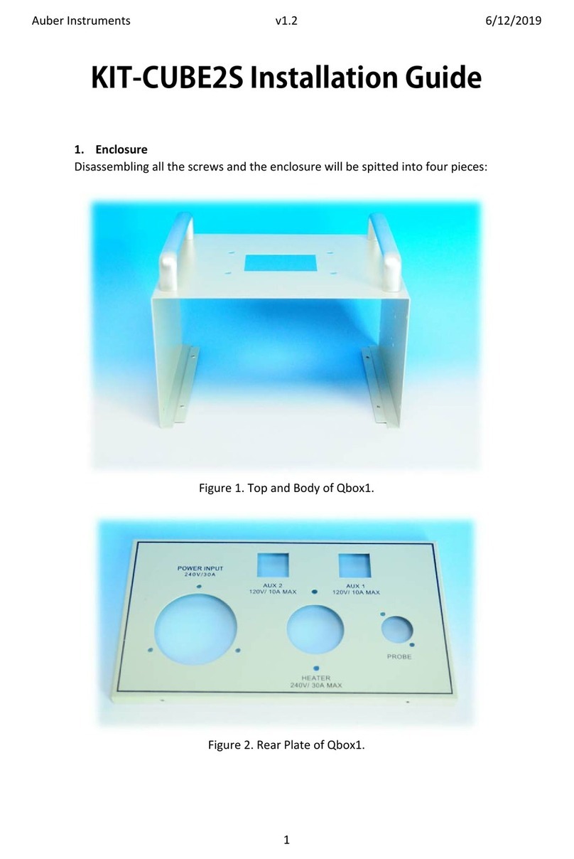 Auber Instruments KIT-CUBE2S User manual