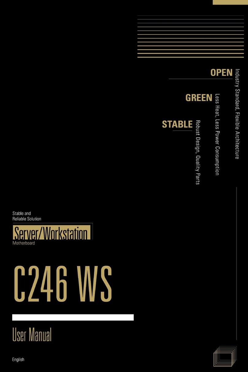 ASROCK C246 WS User manual