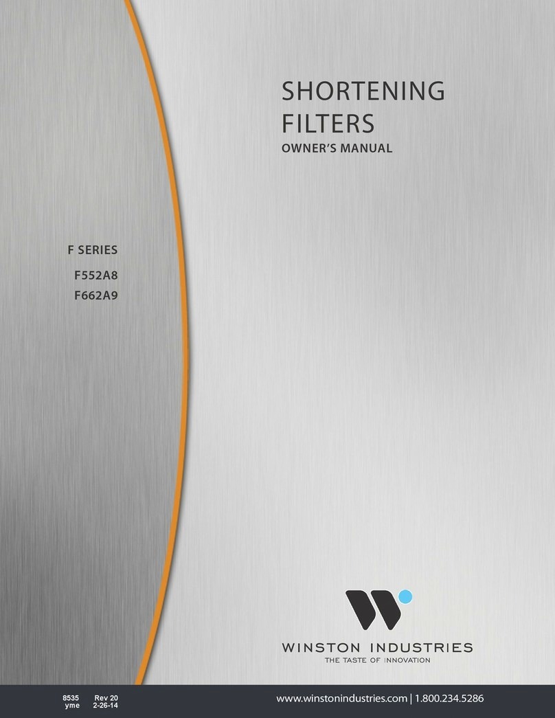 Winston Industries F Series User manual