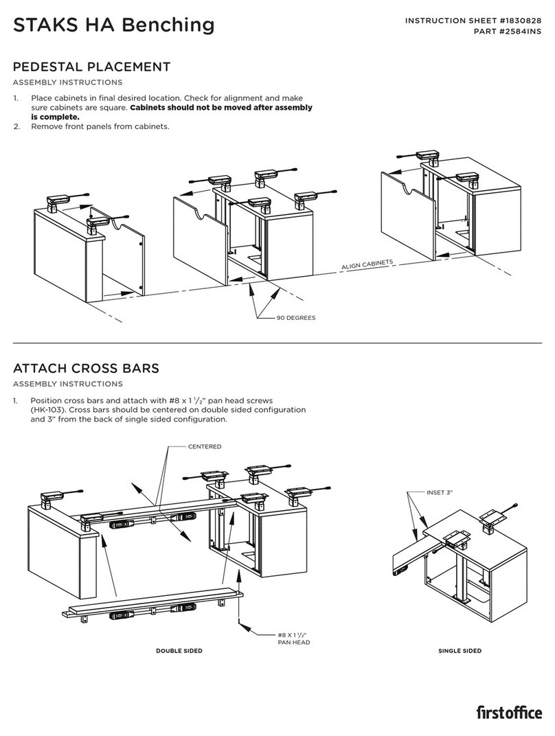 First Office STAKS HA instruction sheet