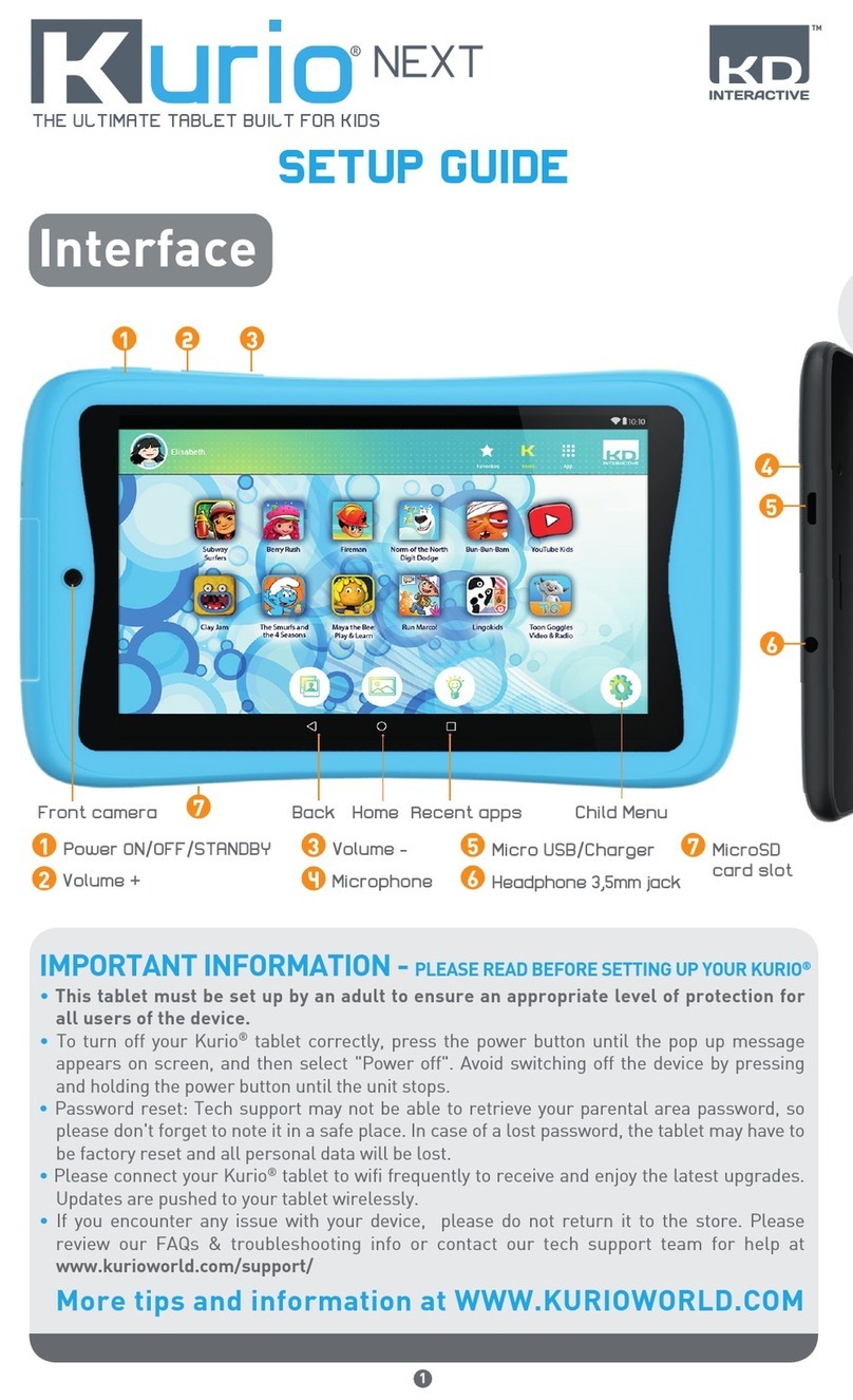 KD interactive Kurio NEXT Setup guide KD interactive Kurio NEXT Setup guide