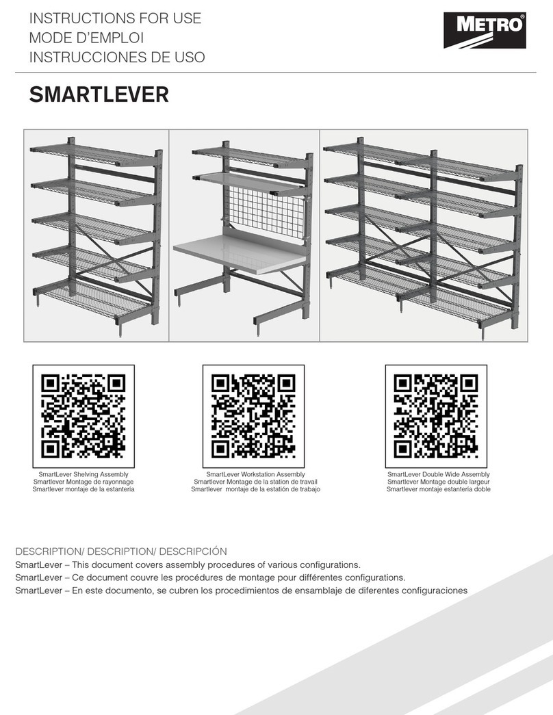 Metro DataVac SMARTLEVER User manual