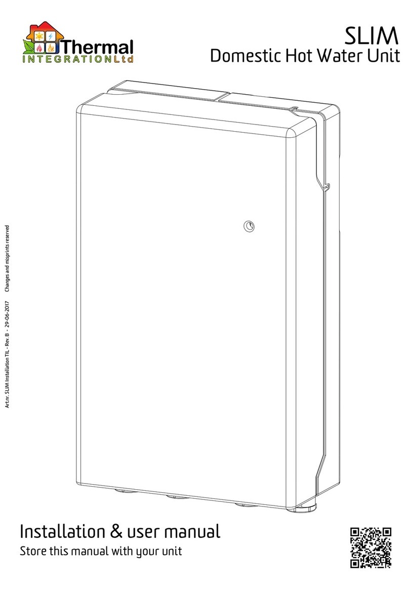 THERMAL INTEGRATION SLIM Instruction Manual