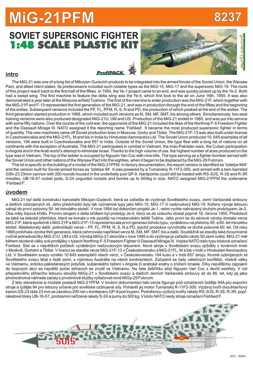Eduard 8237 User manual Eduard 8237 User manual