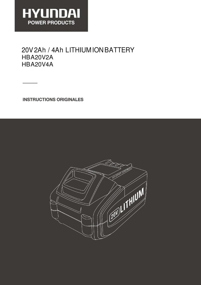 Hyundai HBA20V2A instructions