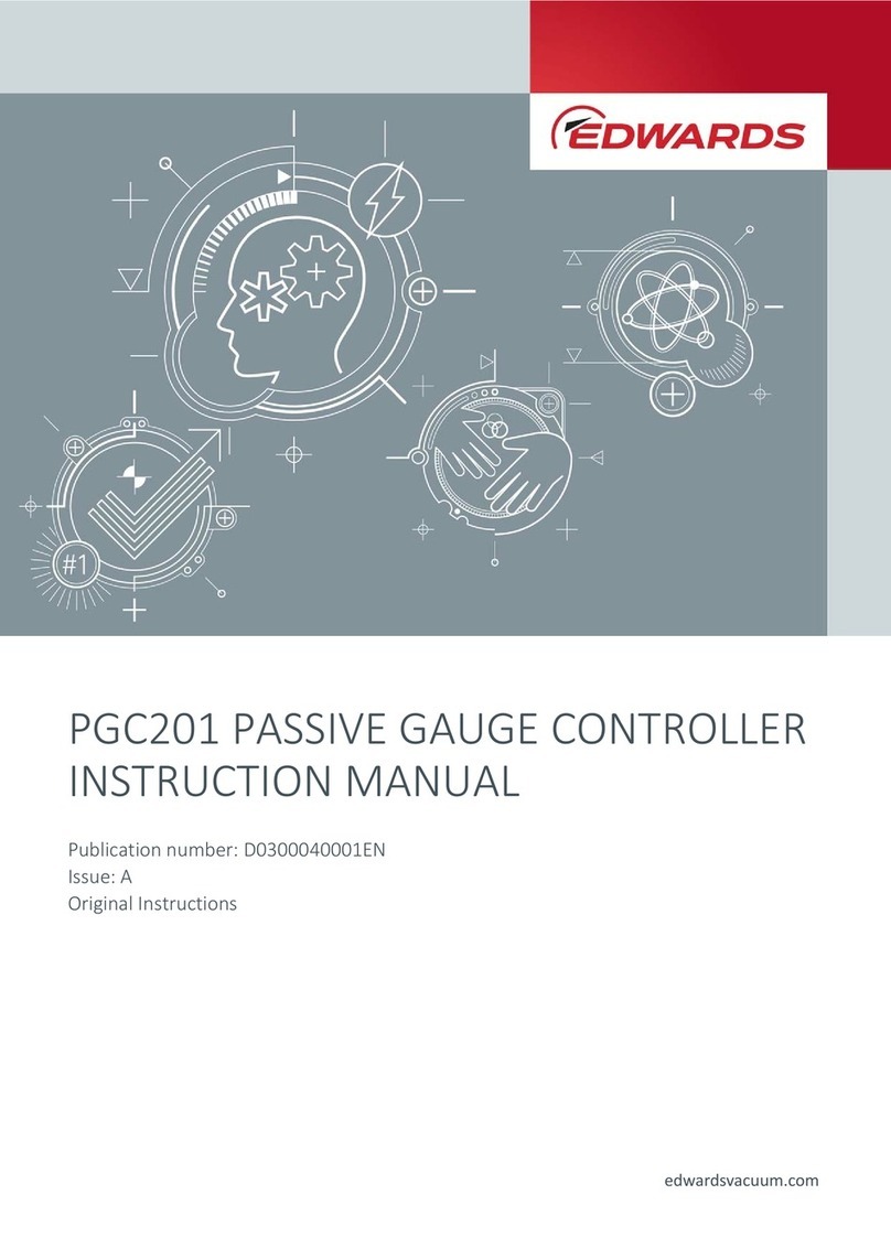 Edwards PGC201 instruction manual