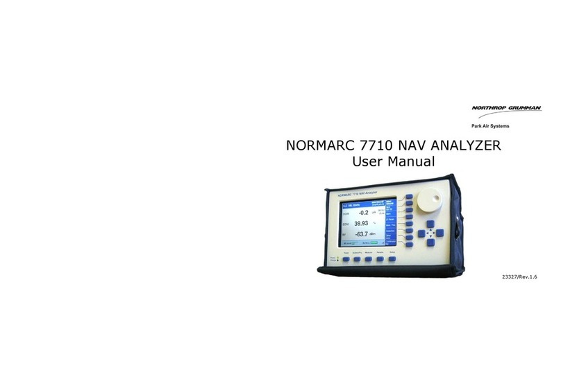 NORTHROP GRUMMAN NORMARC 7710 NAV user manual
