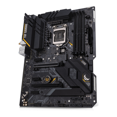 Asus TUF Gaming Z490-PLUS manual