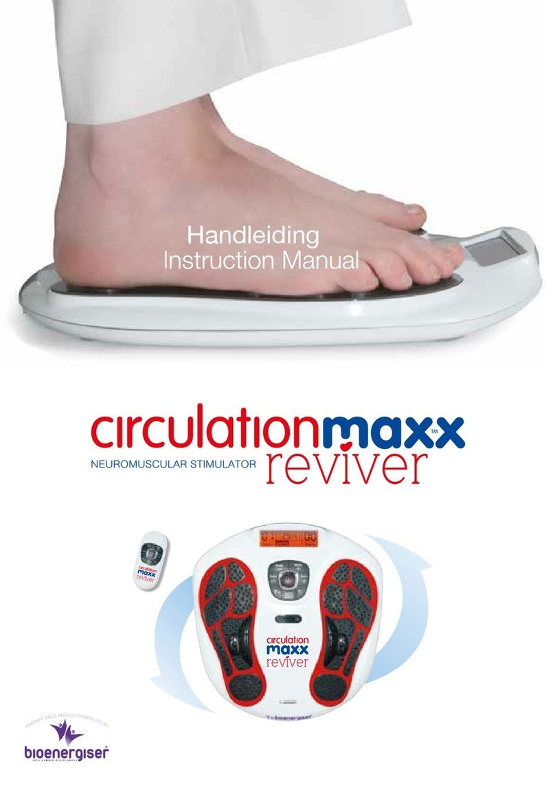 BioEngergiser Circulation maxx Reviver BE130 instruction manual