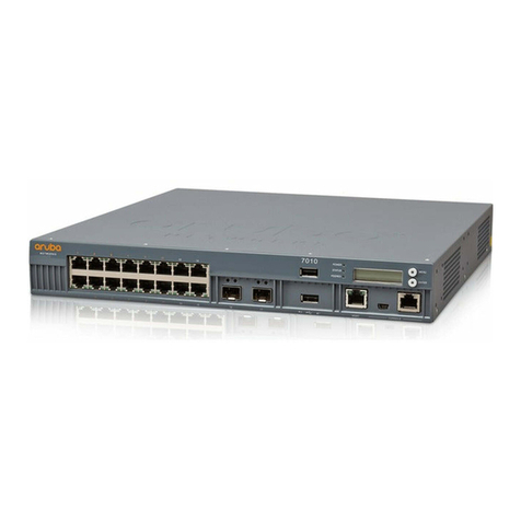 HP Aruba 7010 Series installation guide