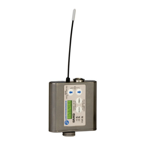 Lectrosonics SM Series User manual