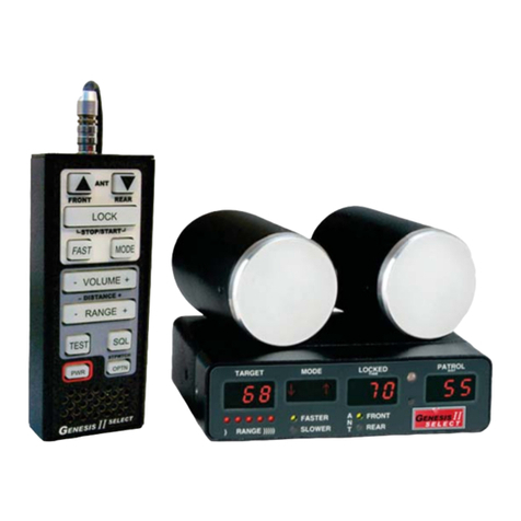Decatur Electronics Genesis II Select Installation and operating instructions