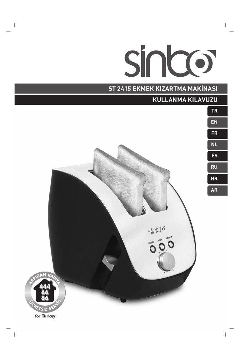 Sinbo ST 2415 instruction manual