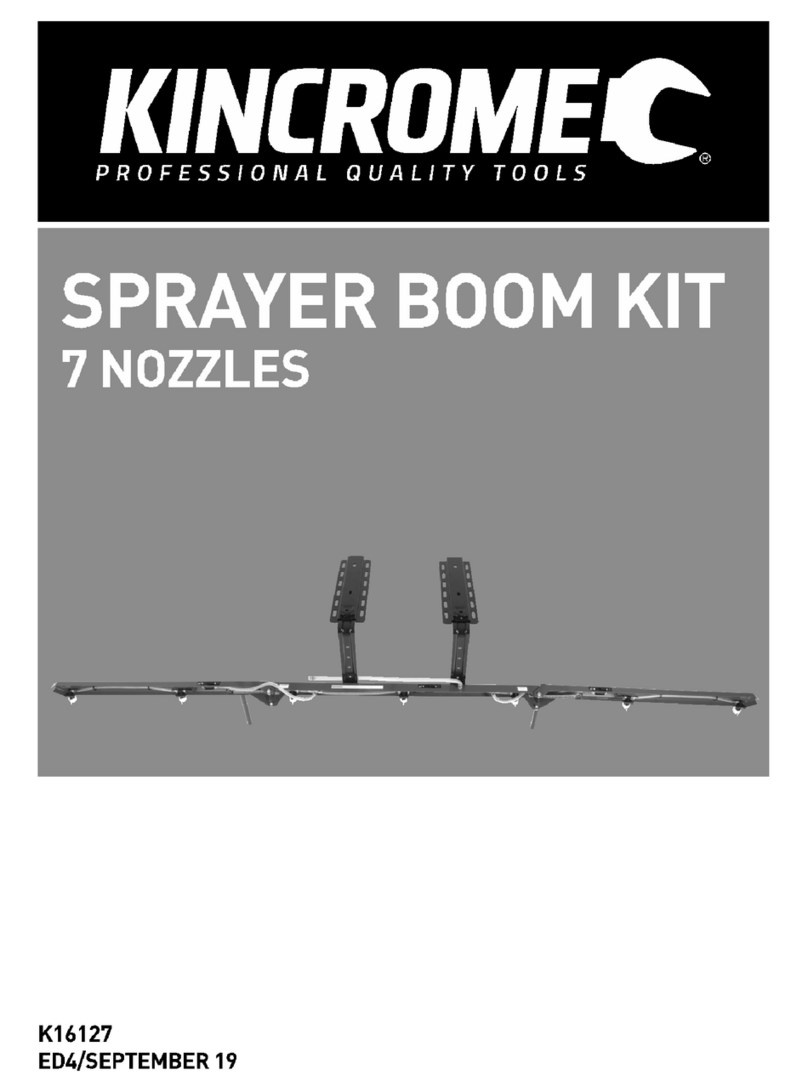 kincrome K16127 owner's manual