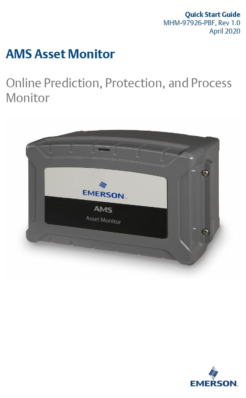 Emerson AMS AM 5820-IM User manual
